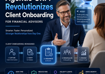 Illustration of Agentic CRM Revolutionizes Client Onboarding for Financial Advisors