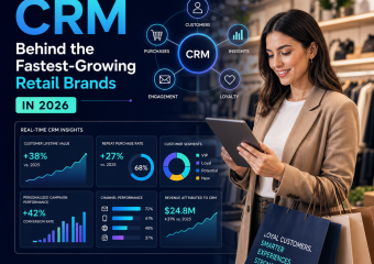 Illustration of Data-Driven CRM Behind the Fastest-Growing Retail Brands in 2026
