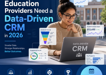 Illustration of Why Education Providers Need a Data-Driven CRM in 2026